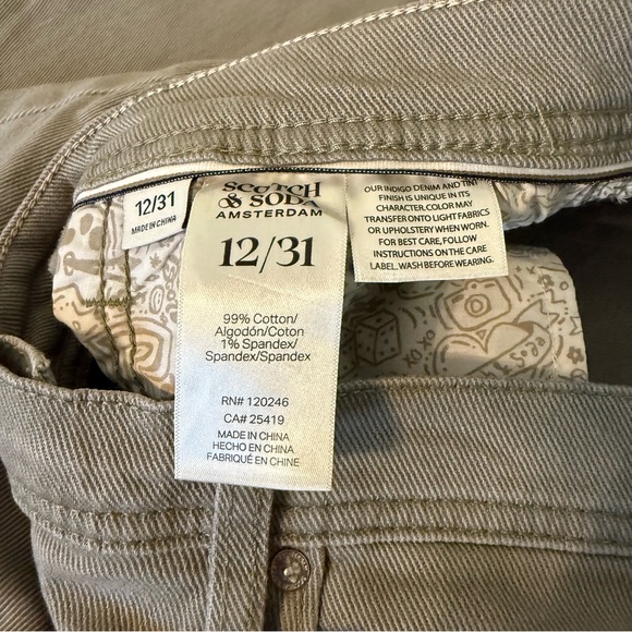 NWT Scotch & Soda The Wave Women’s Wide Leg Jeans Los Angeles Denim Size 12/31 - Picture 9 of 11